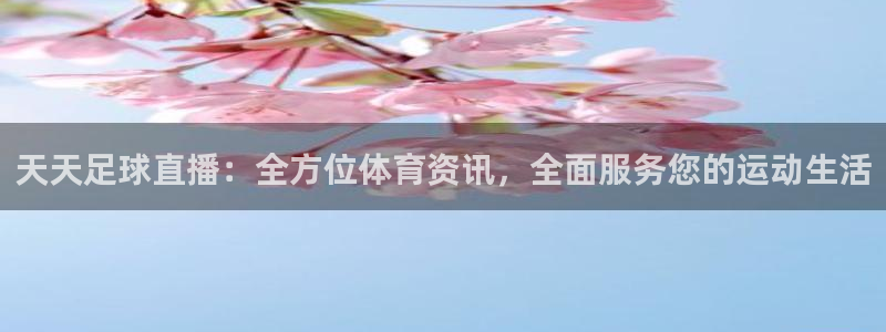 天天足球直播：全方位体育资讯，全面服务您的运动生活