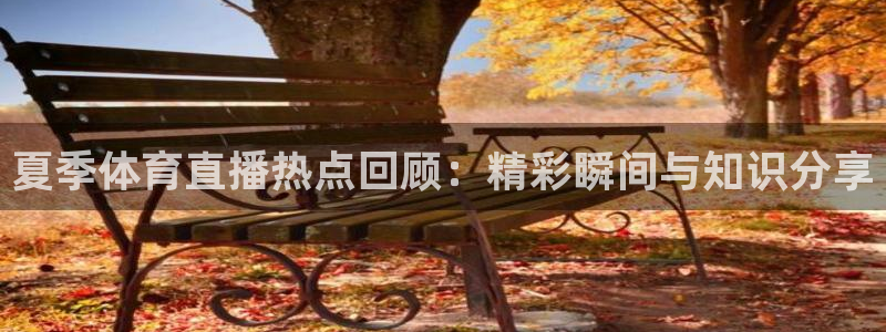 夏季体育直播热点回顾：精彩瞬间与知识分享